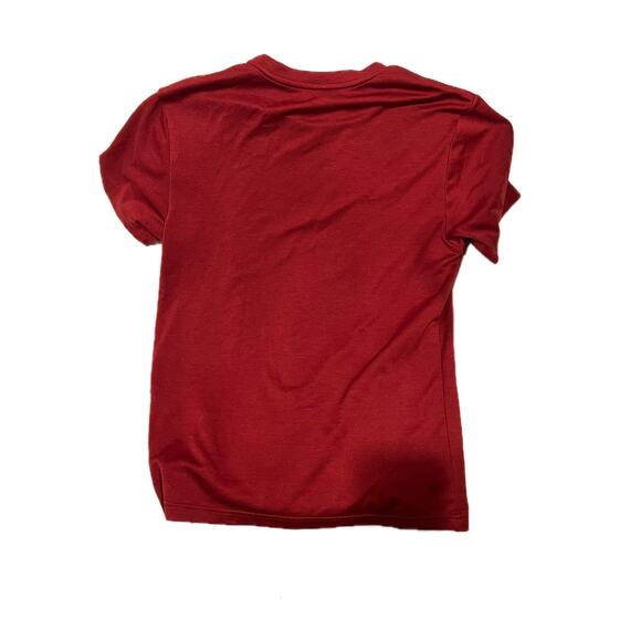Reebok Red Sweat Wicking T-Shirt Mens M - Picture 2 of 3